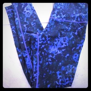 Lululemon High Rise Wunder Under Multi Tights Sz8